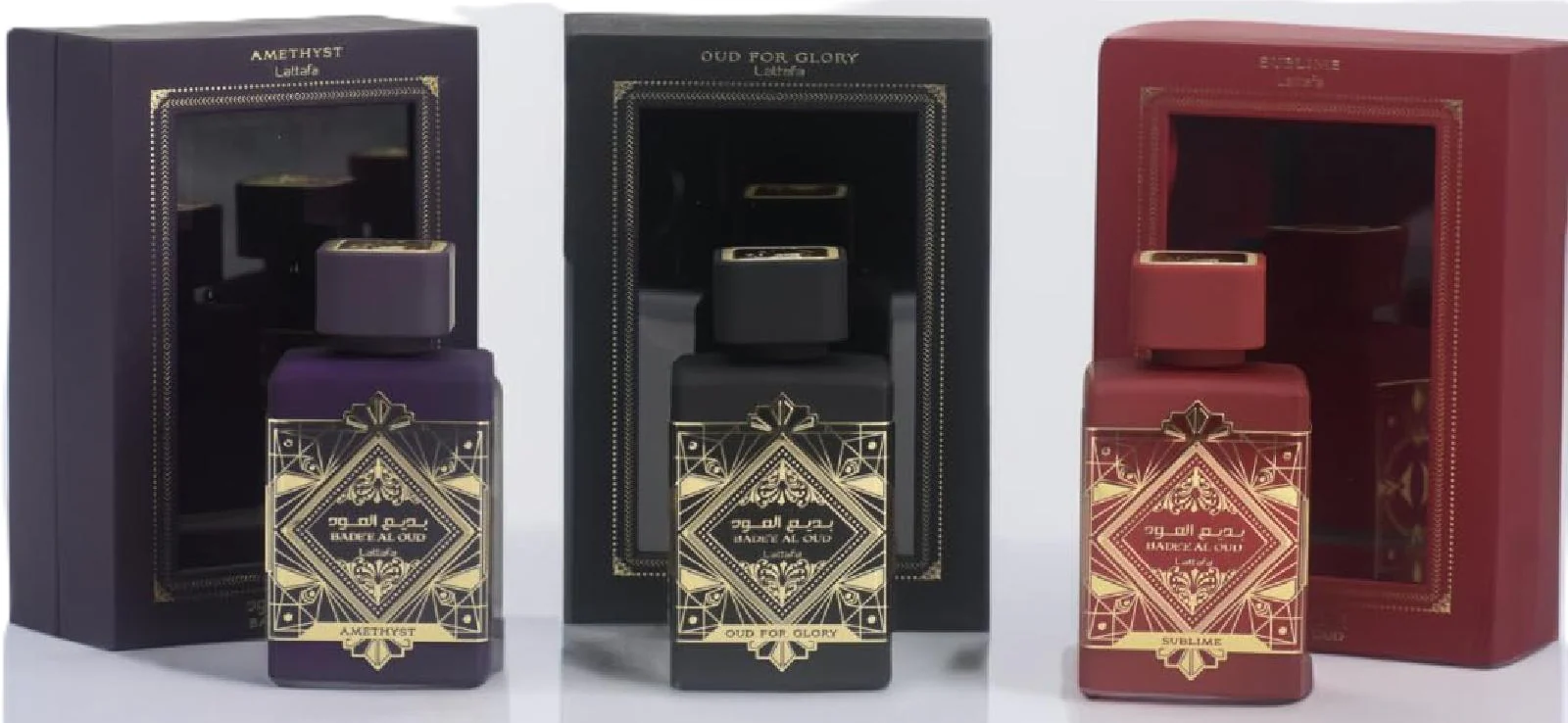 Lattafa Bade'e Al Oud Fragrance Bundle for Everyone - Image 3