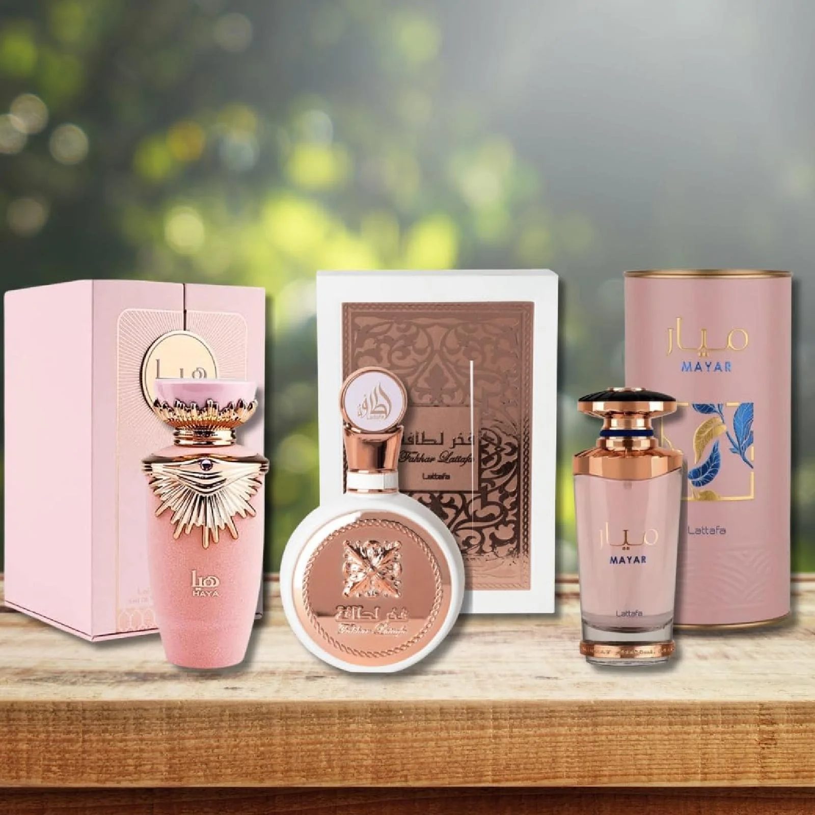 Lattafa Haya, Fakhar & Mayar Fragrance Bundle for Women - Image 5