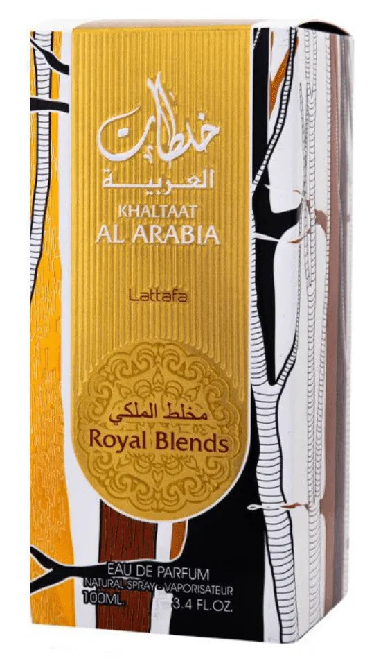 Lattafa Khaltat Al Arabia Royal Blends (Gold) Eau de Parfum for Everyone - Image 3