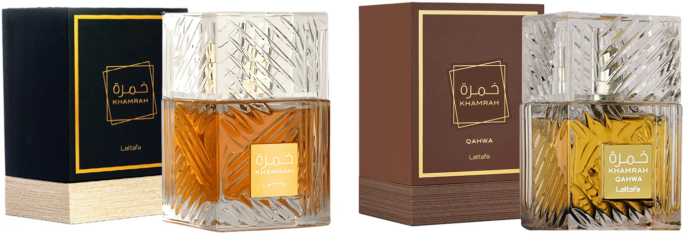 Lattafa Khamrah & Qahwa Fragrance Bundle for Everyone - Image 2