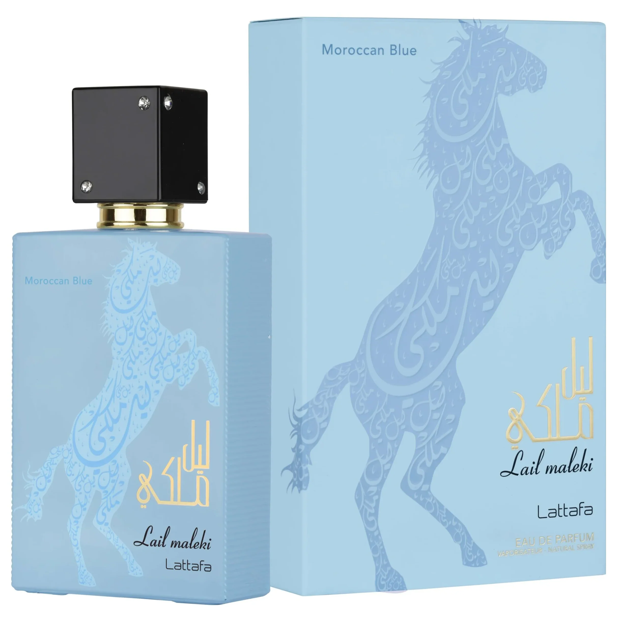 Lattafa Lail Maleki Moroccan Blue Eau de Parfum for Everyone - Image 2