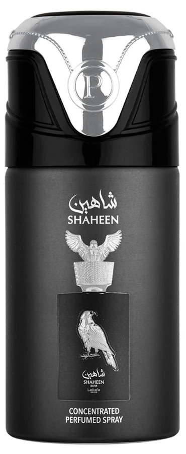 Lattafa Pride Shaheen Silver Deodorant Spray for Everyone