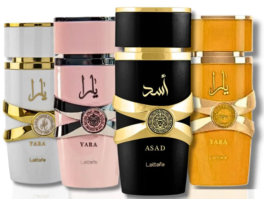 Lattafa Yara, Yara Moi, Yara Tous & Asad Fragrance Bundle for Everyone - Image 2