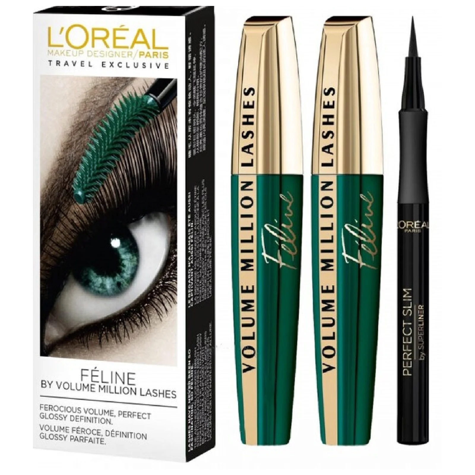 Loreal Feline Volume Million Lashes Gift Set for Women - Image 2
