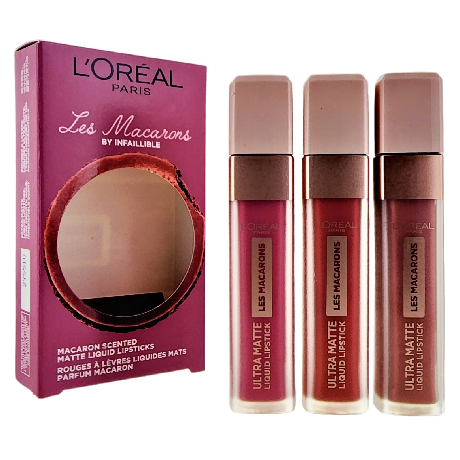 Loreal Infaillible Les Macarons Matte Liquid Lipsticks Gift Set - Image 2