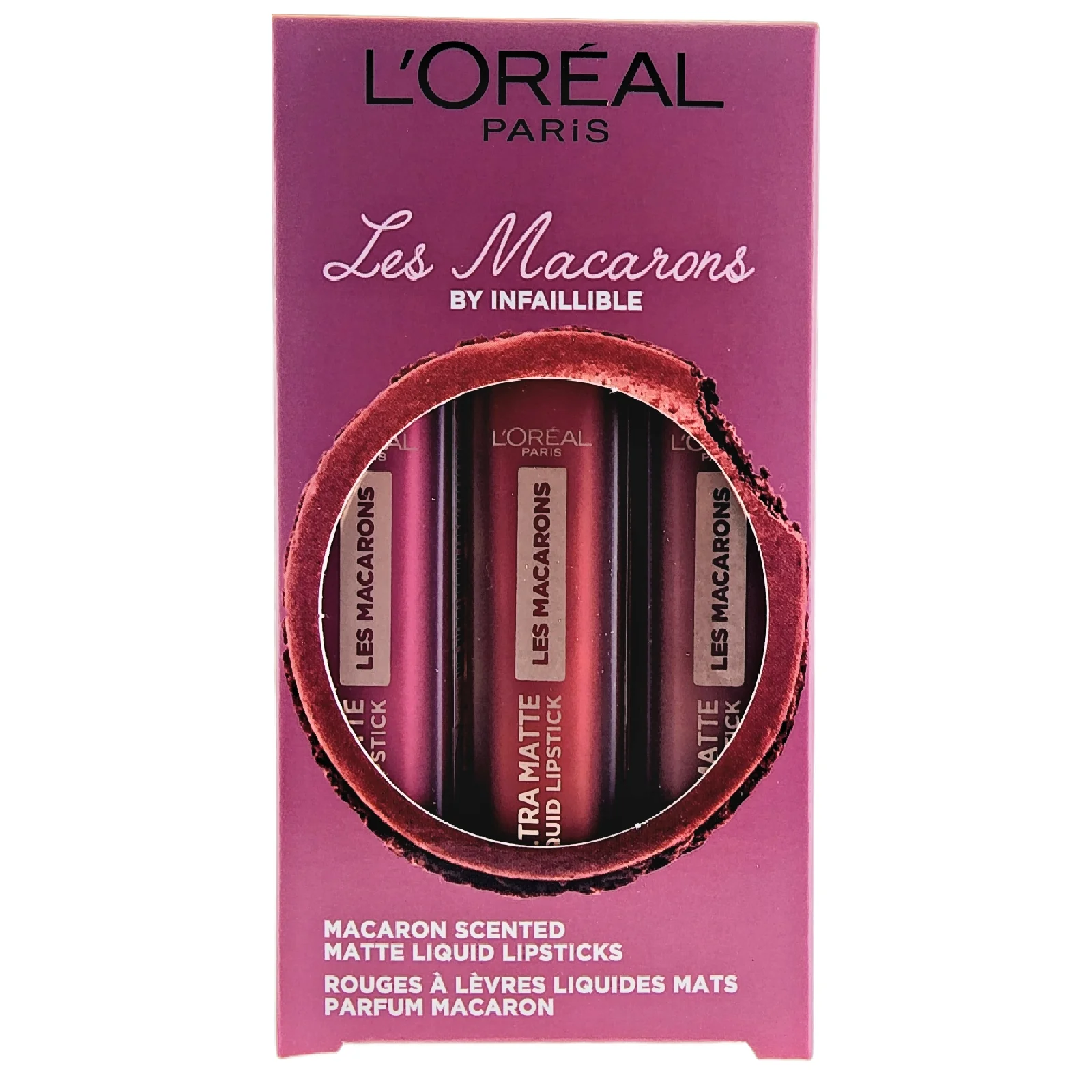 Loreal Infaillible Les Macarons Matte Liquid Lipsticks Gift Set - Image 3