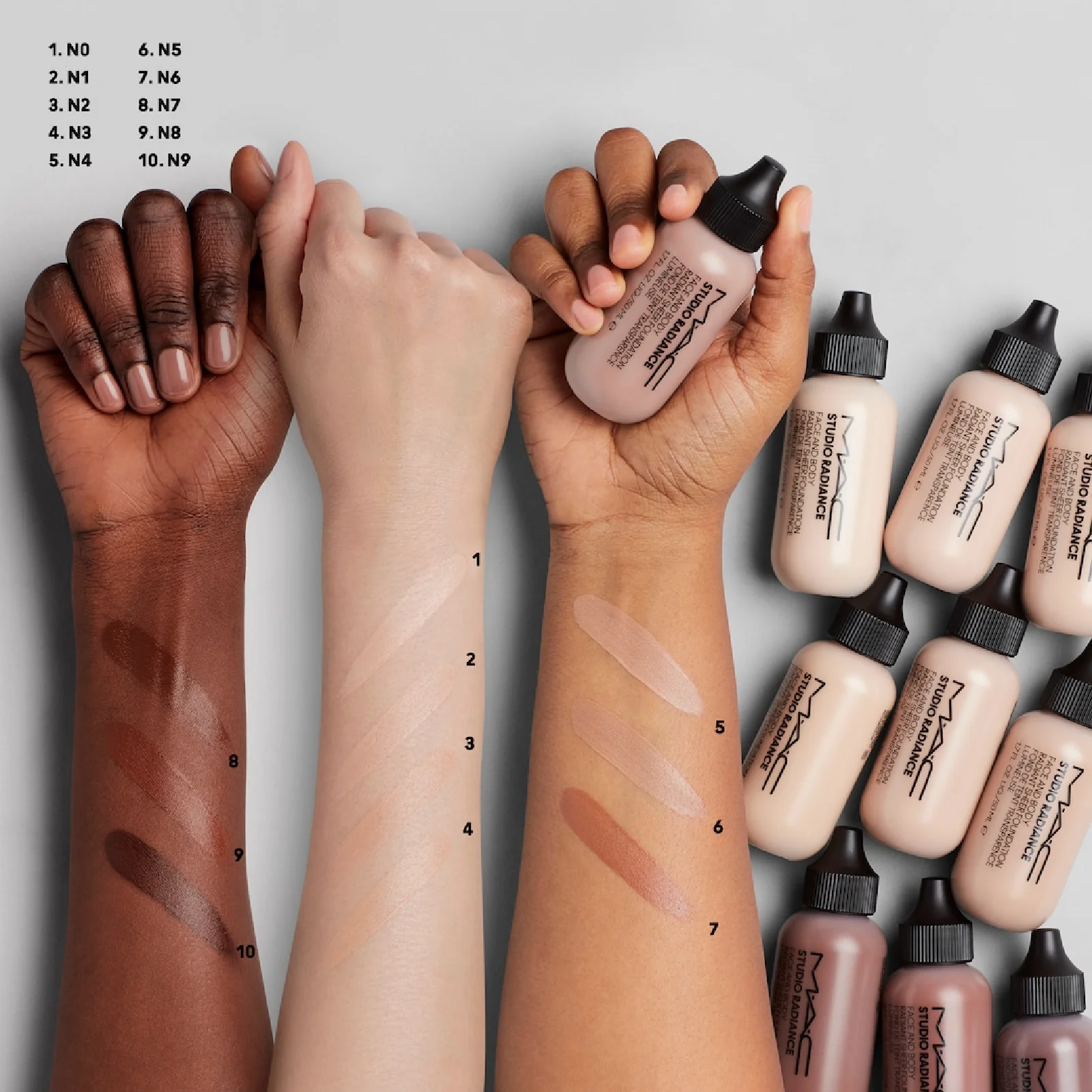 Mac Studio Radiance Face And Body Radiant Sheer Foundation - Image 4