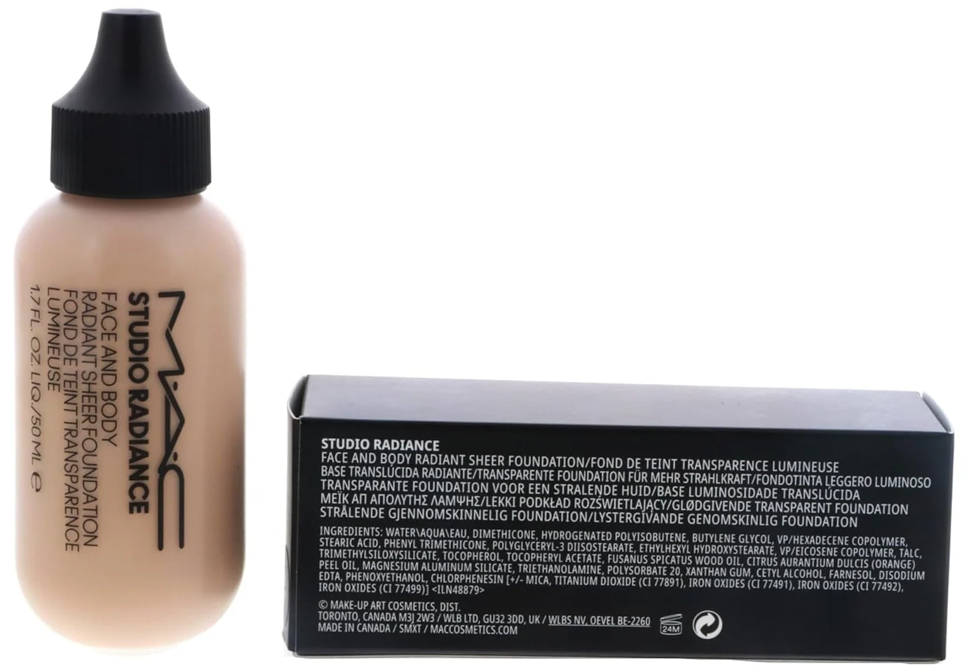 Mac Studio Radiance Face And Body Radiant Sheer Foundation - Image 7