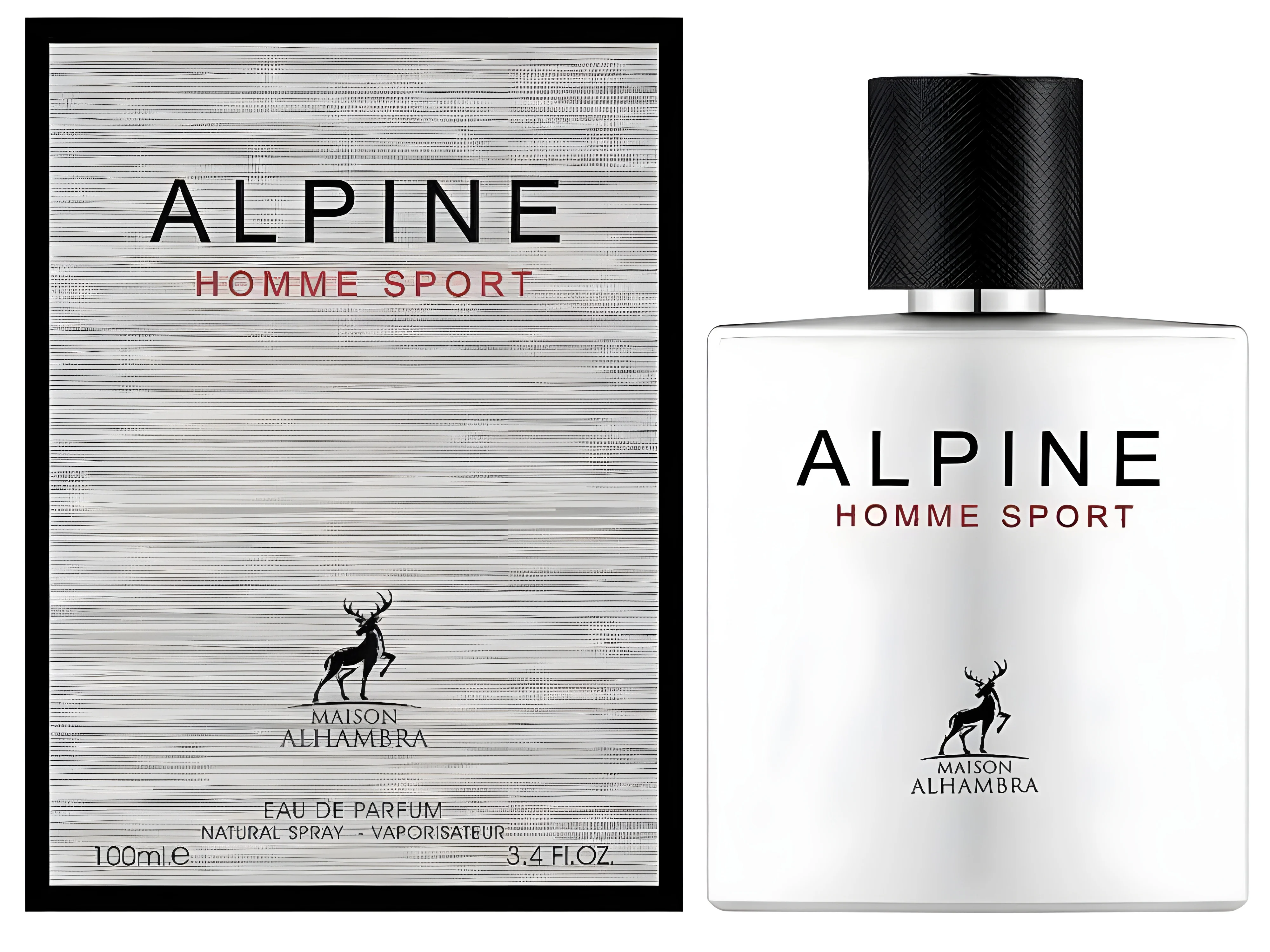 Maison Alhambra Alpine Homme Sport Eau de Parfum for Men - Image 4