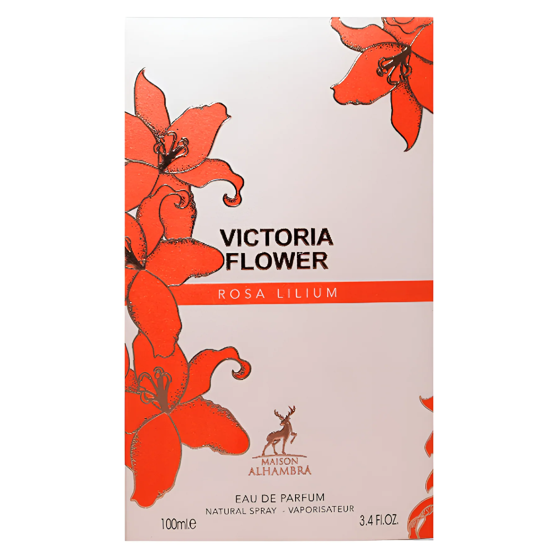 Maison Alhambra Victoria Flower Rosa Lilium Eau de Parfum for Women - Image 3