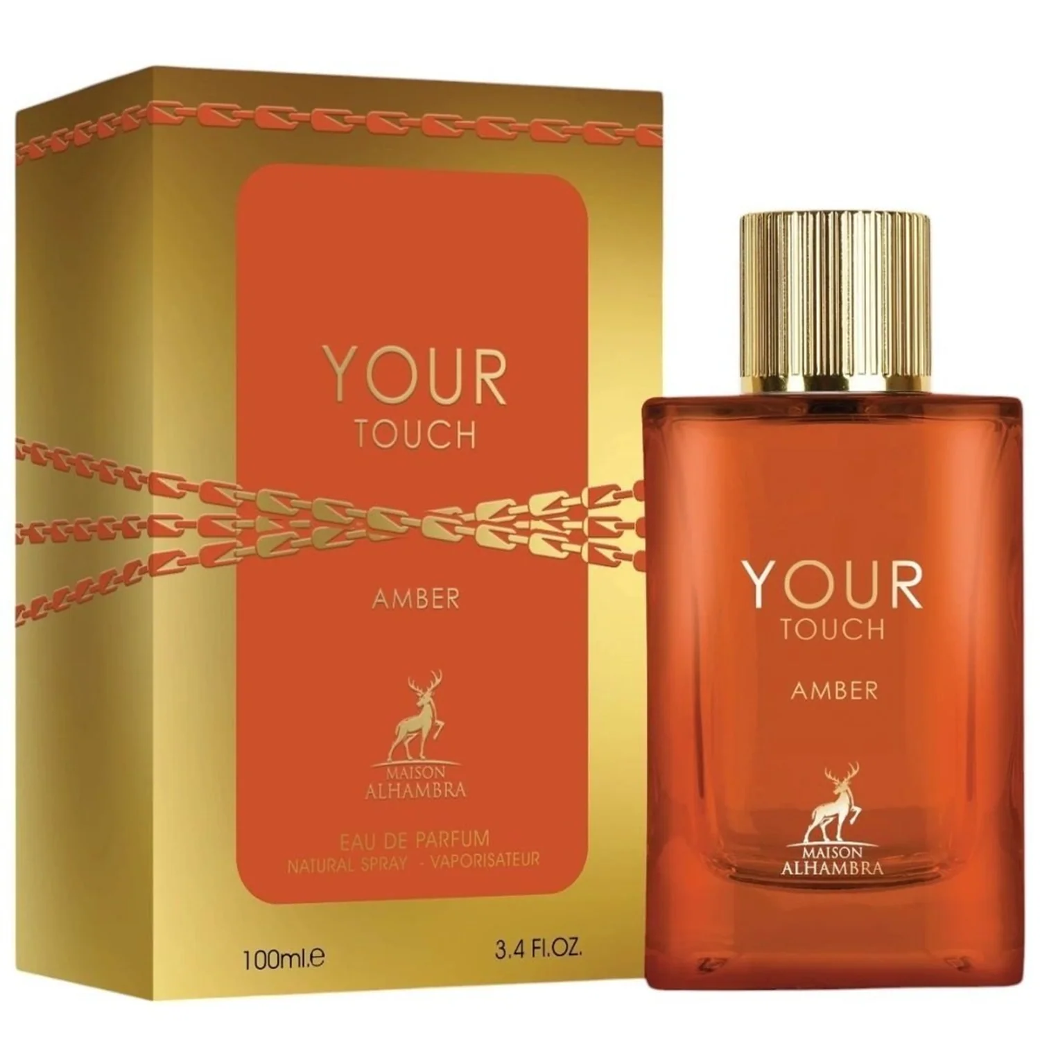 Maison Alhambra Your Touch Amber Eau de Parfum for Men - Image 2