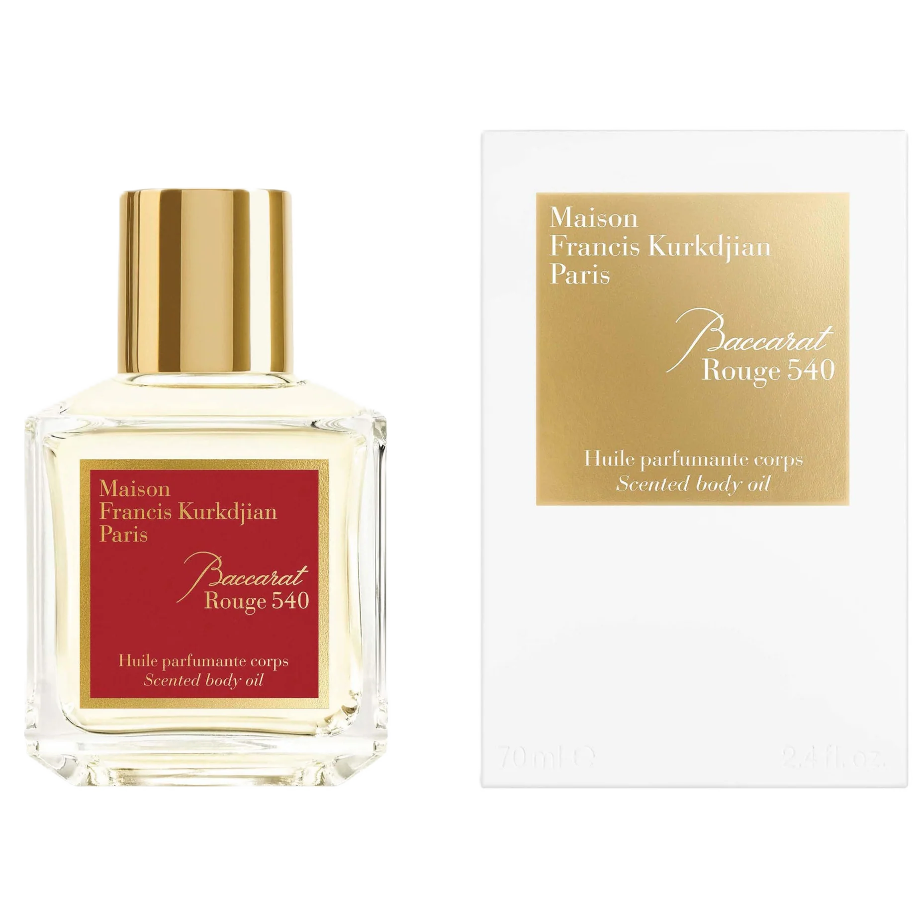 Maison Francis Kurkdjian Baccarat Rouge 540 Scented Body Oil for Women - Image 2
