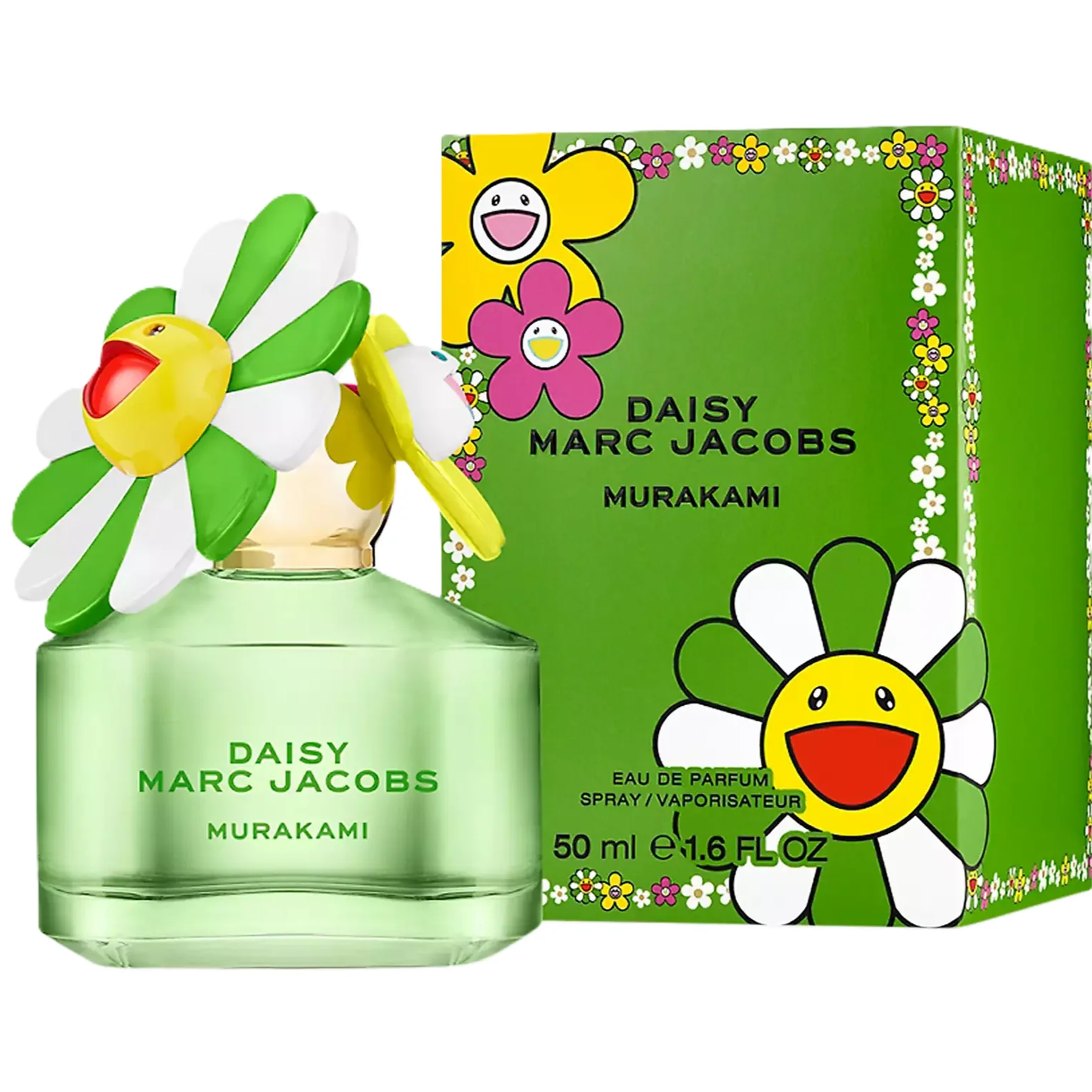 Marc Jacobs Daisy Murakami Green Eau de Parfum for Women - Image 3