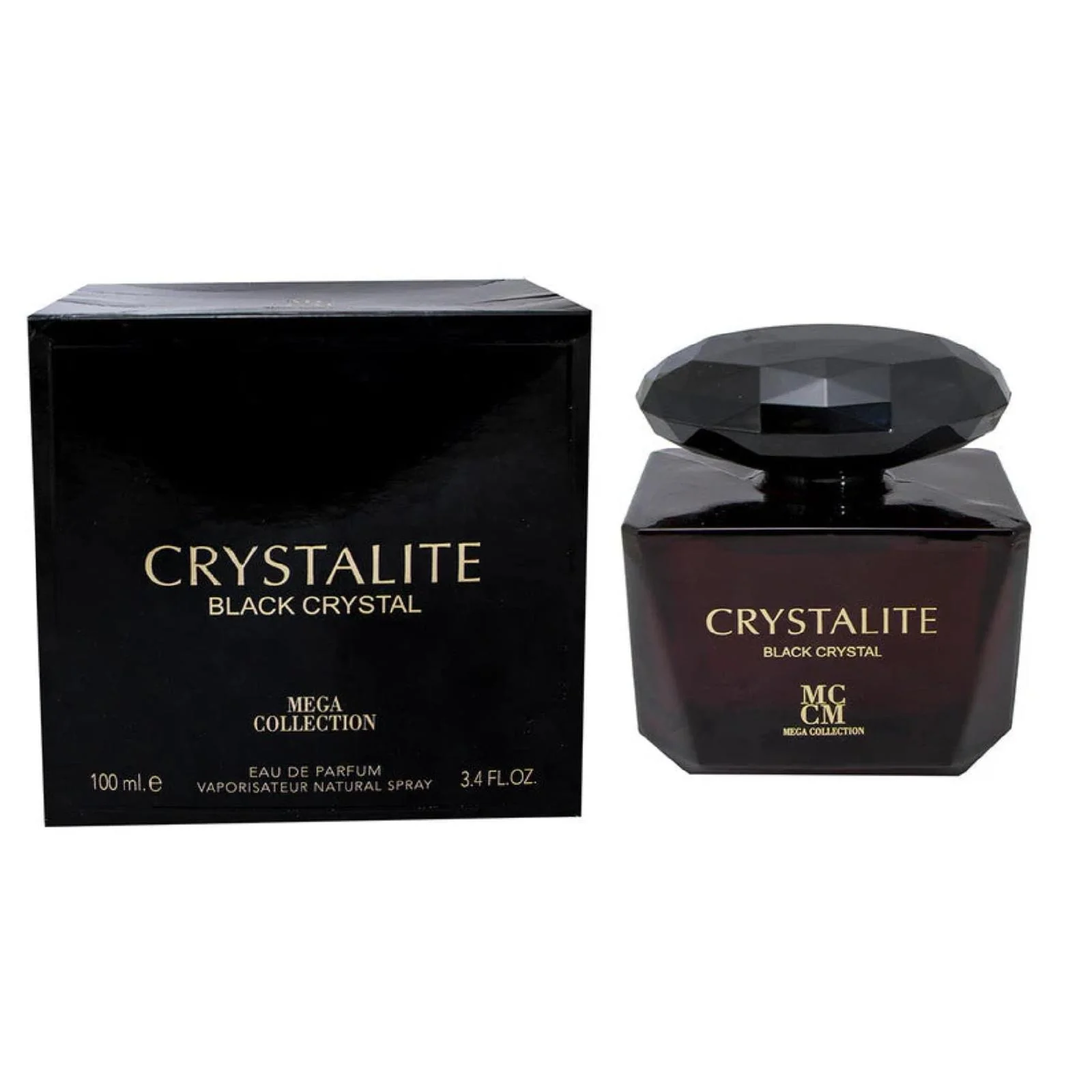 Mega Collection Crystalite Black Crystal Eau de Parfum for Women - Image 4