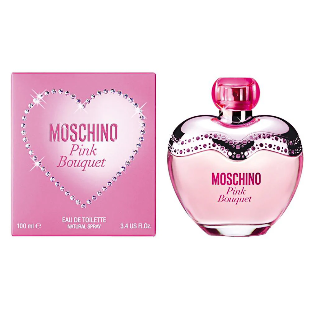 Moschino Pink Bouquet Eau de Toilette for Women - Image 3