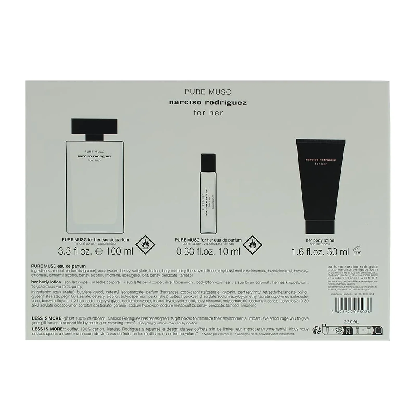 Narciso Rodriguez Pure Musc Gift Set for Women - Image 2