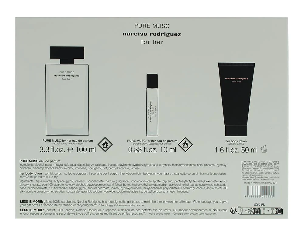 Narciso Rodriguez Pure Musc Gift Set for Women - Image 5