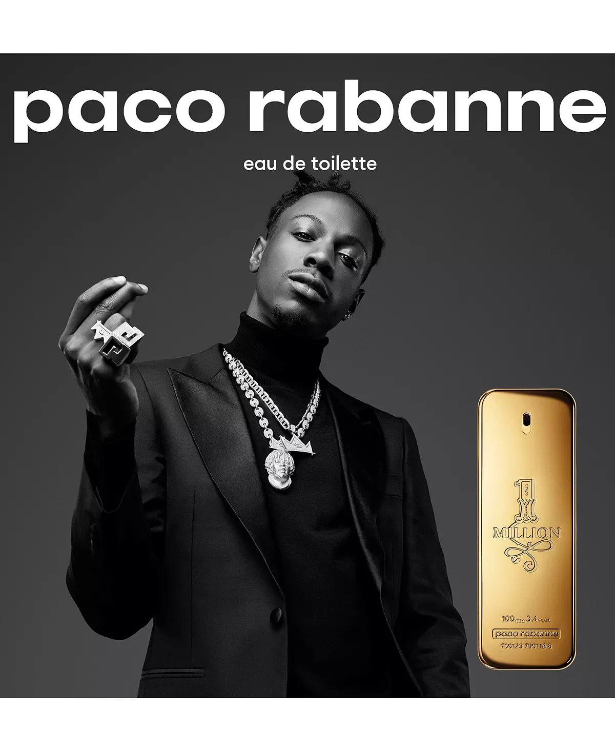 Paco Rabanne 1 Million Aftershave Lotion / Balm for Men - Image 9