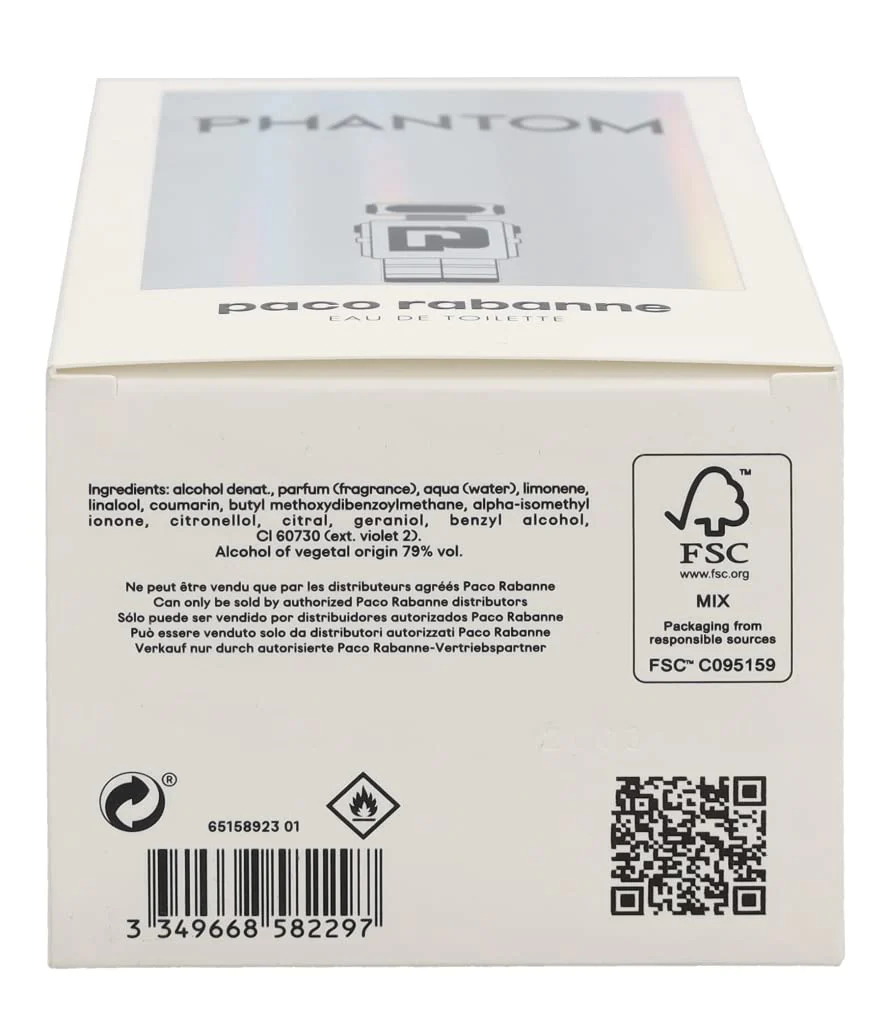 Paco Rabanne Phantom Eau de Toilette for Men - Image 18