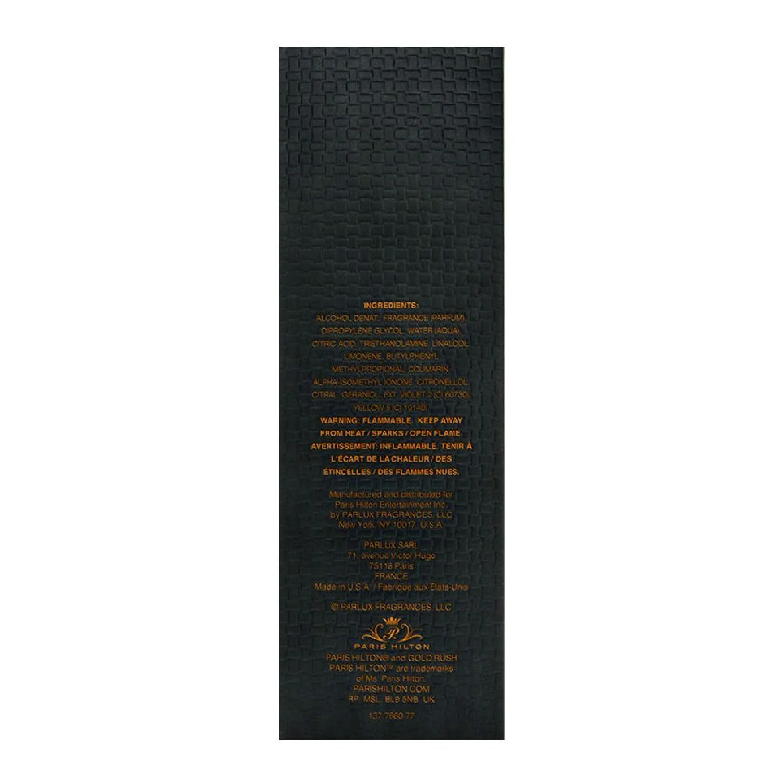 Paris Hilton Gold Rush Eau de Toilette for Men - Image 3
