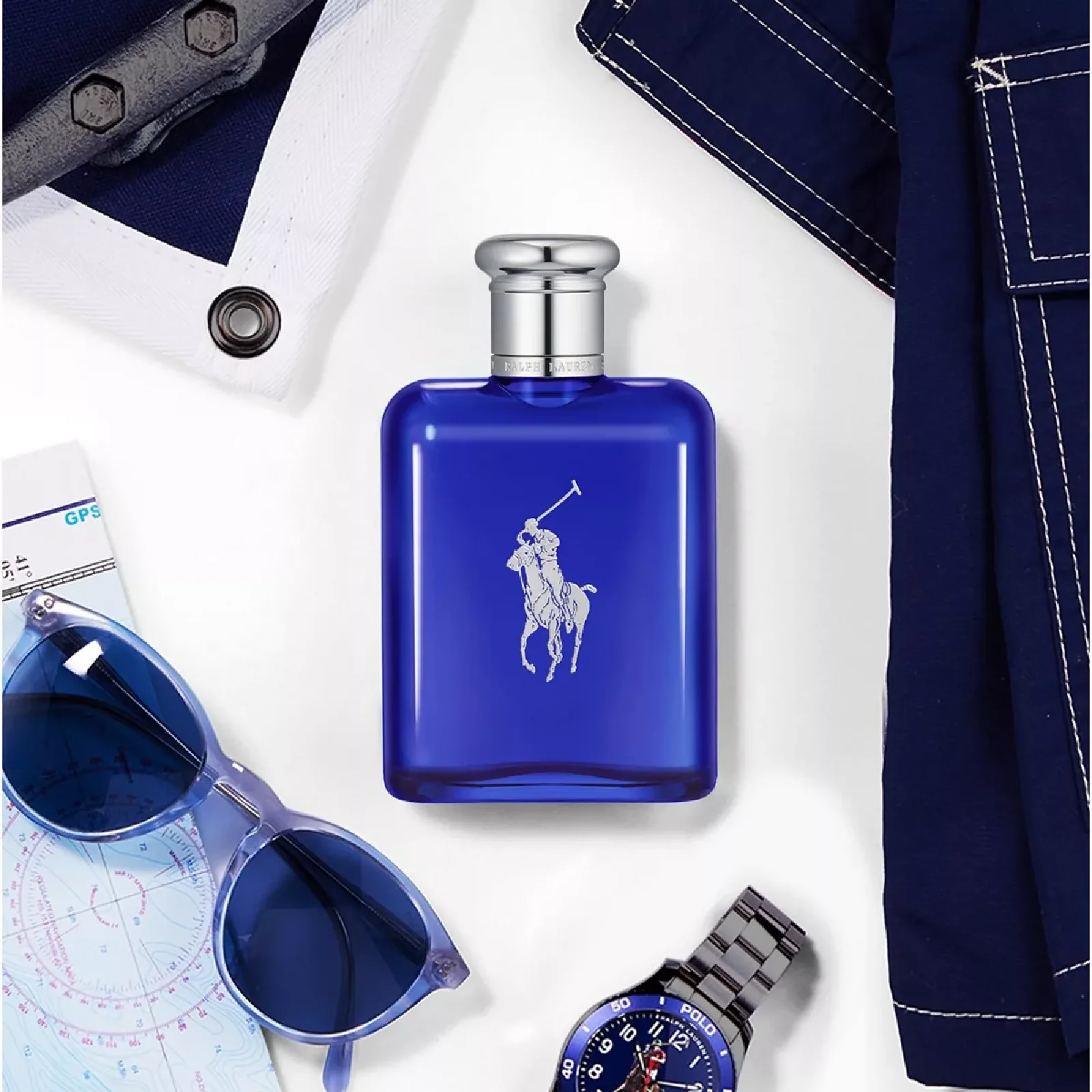 Ralph Lauren Polo Blue Eau de Toilette for Men - Image 3