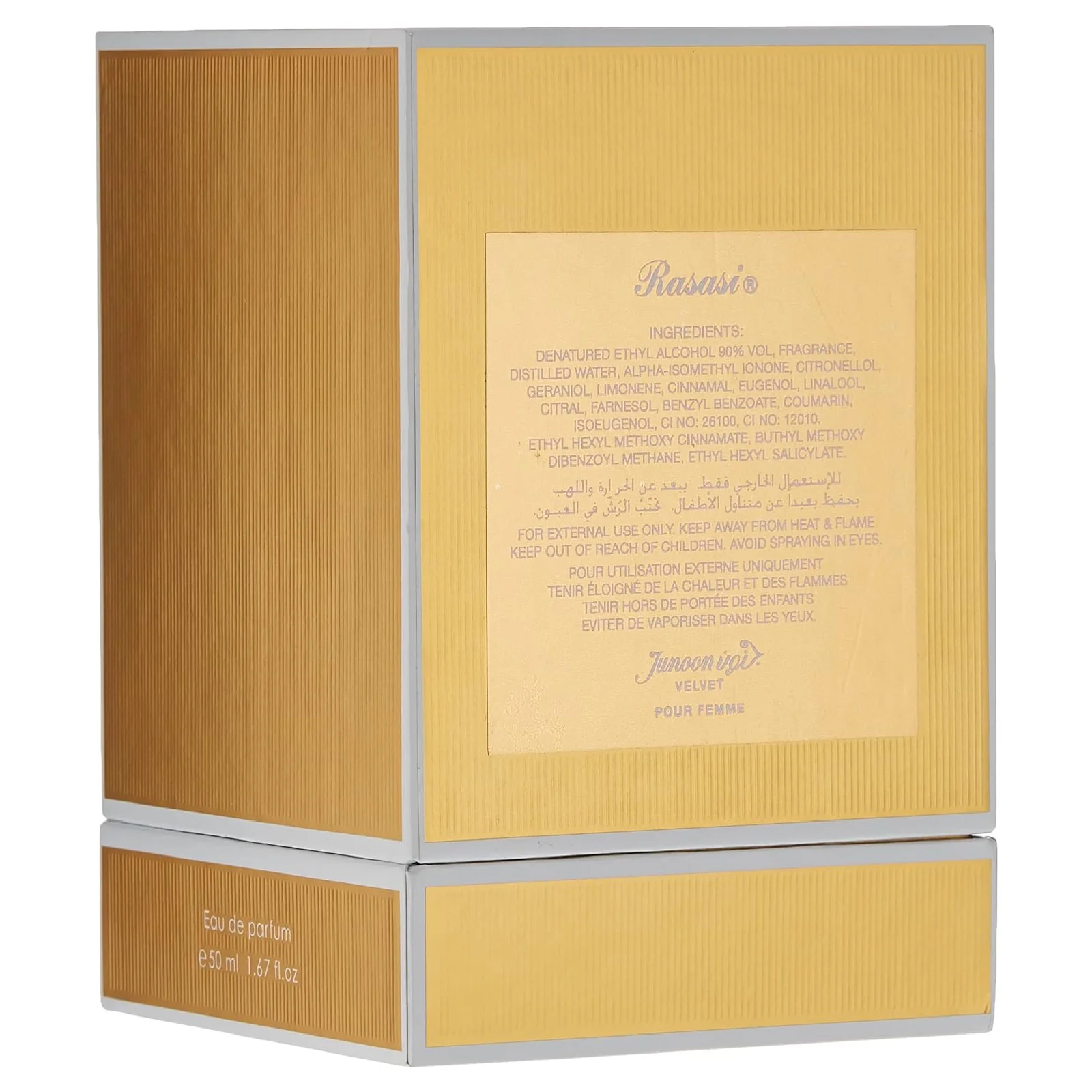 Rasasi Junoon Velvet Eau de Parfum for Women - Image 3