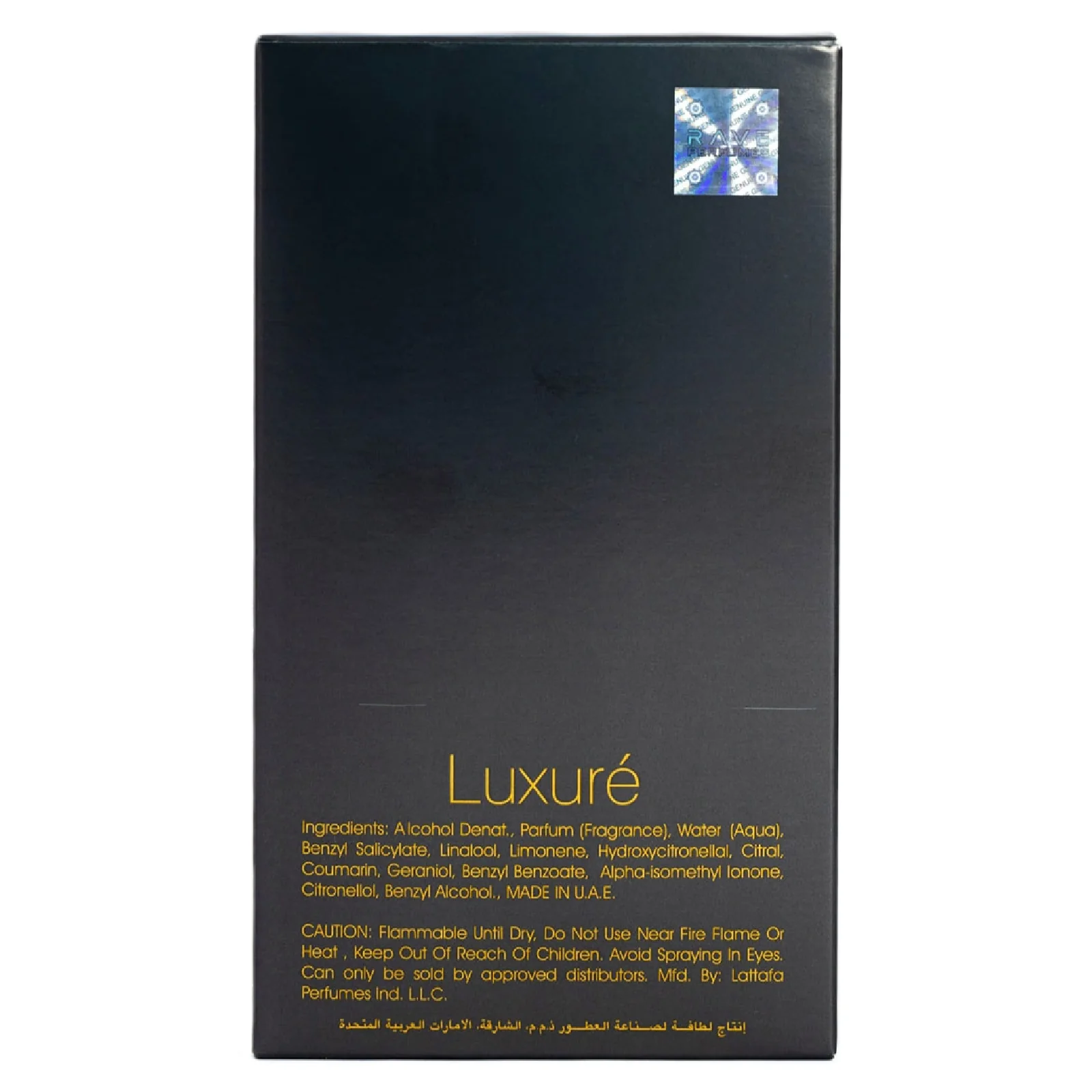 Rave Luxure Man Eau de Parfum for Men - Image 3