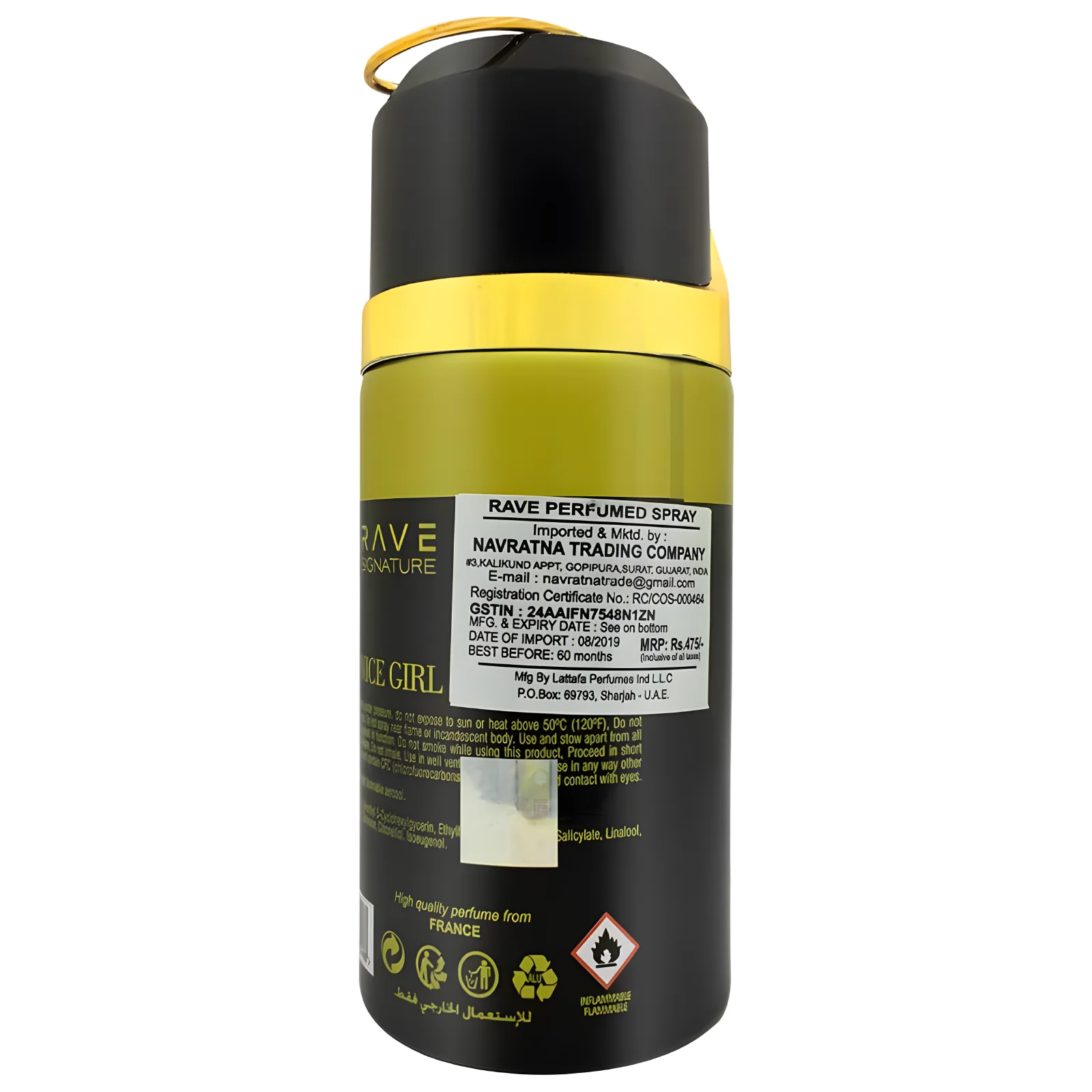 Rave Nice Girl Deodorant Spray for Women - Image 2