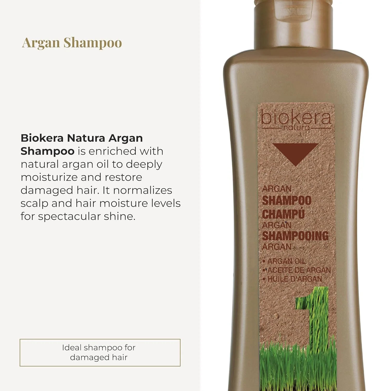 Salerm Biokera Natura Argan Shampoo - Image 4