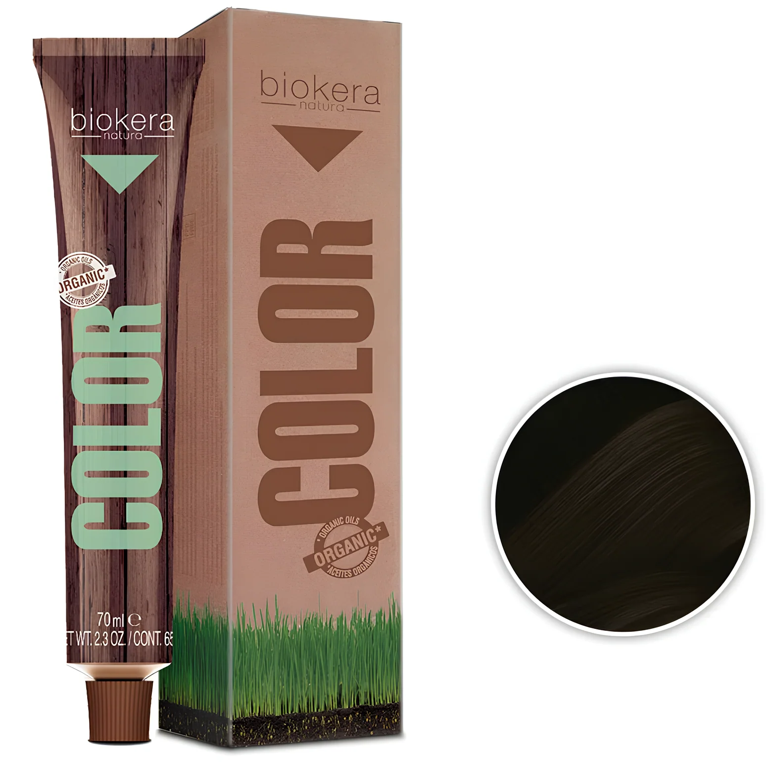Salerm Biokera Natura Colour Permanent Hair Dye - Image 4
