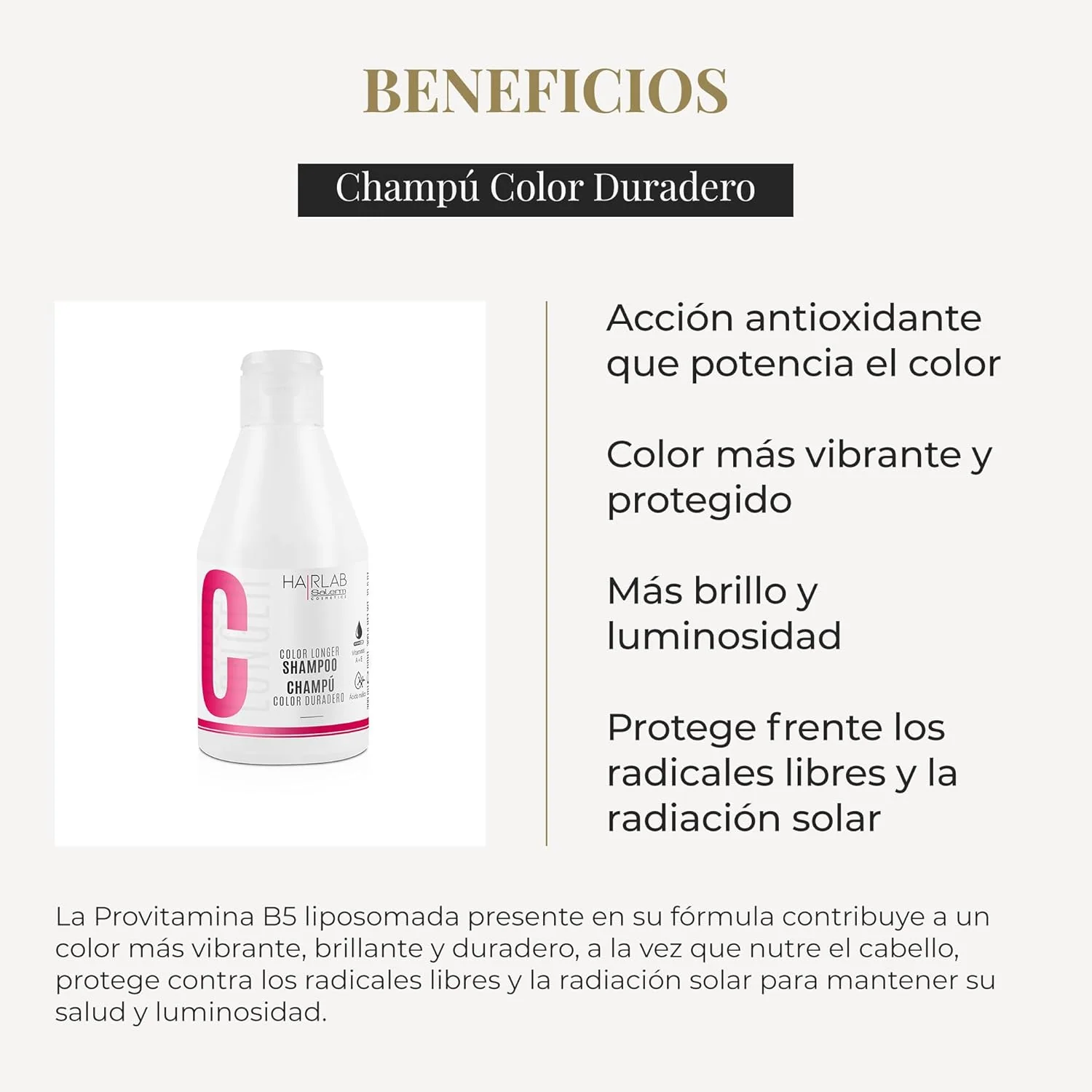 Salerm Color Longer Shampoo - Image 3