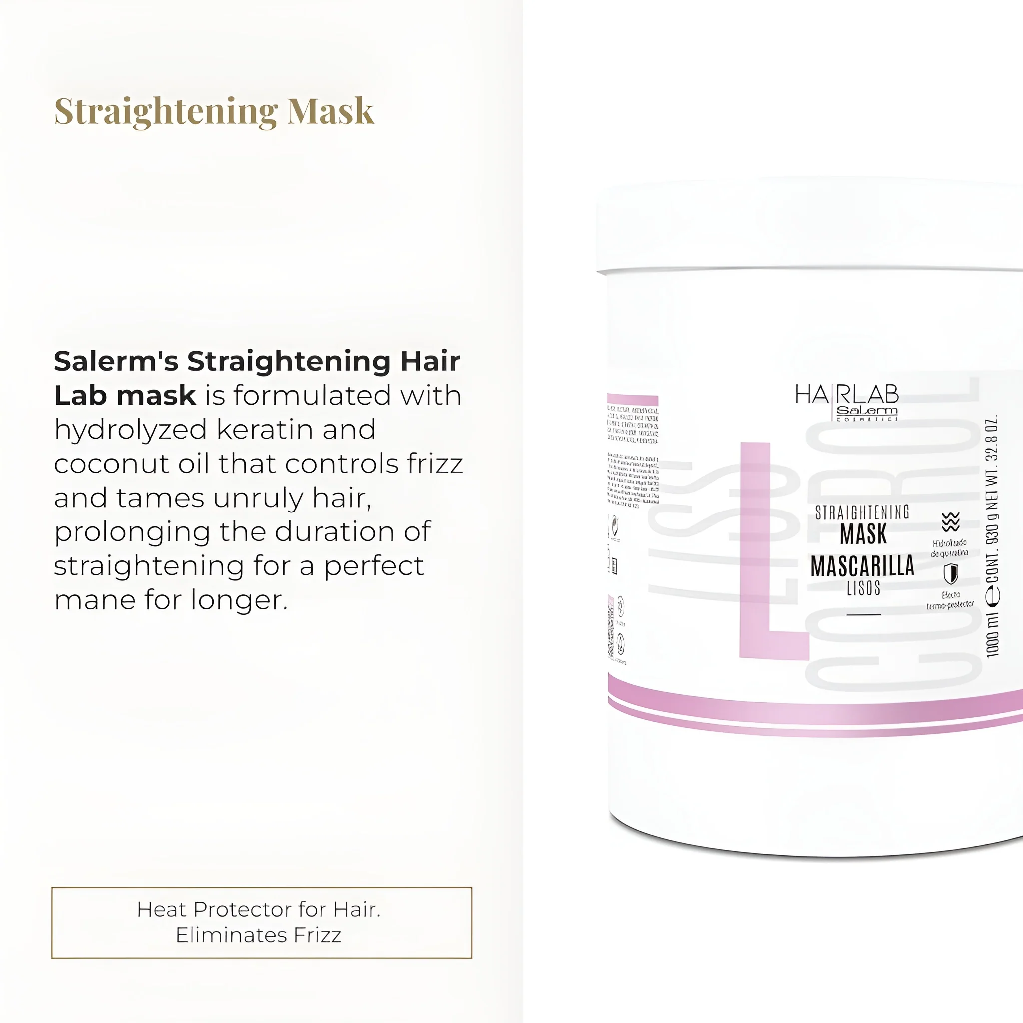 Salerm Hairlab Mascarilla Lisos - Image 4