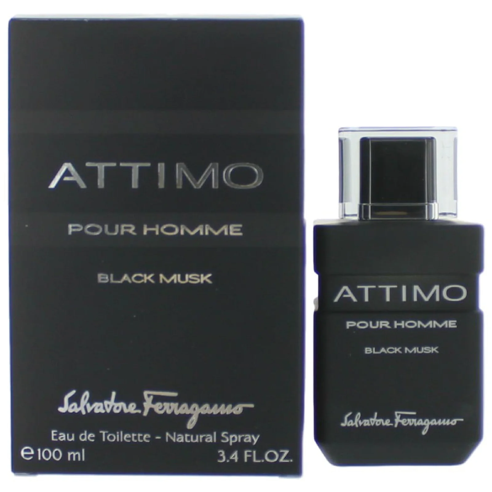 Salvatore Ferragamo Attimo Black Musk Eau de Toilette for Men - Image 2
