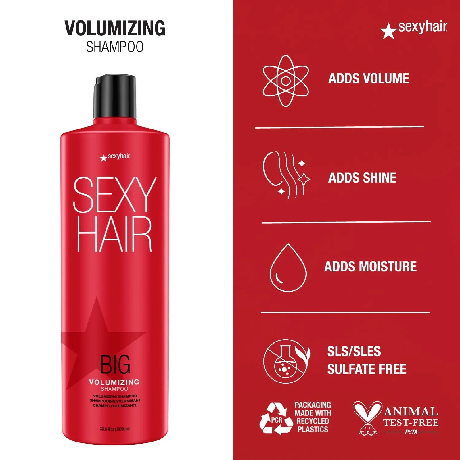 Sexy Hair Big Sexy Hair Volumizing Conditioner for Women - Image 3