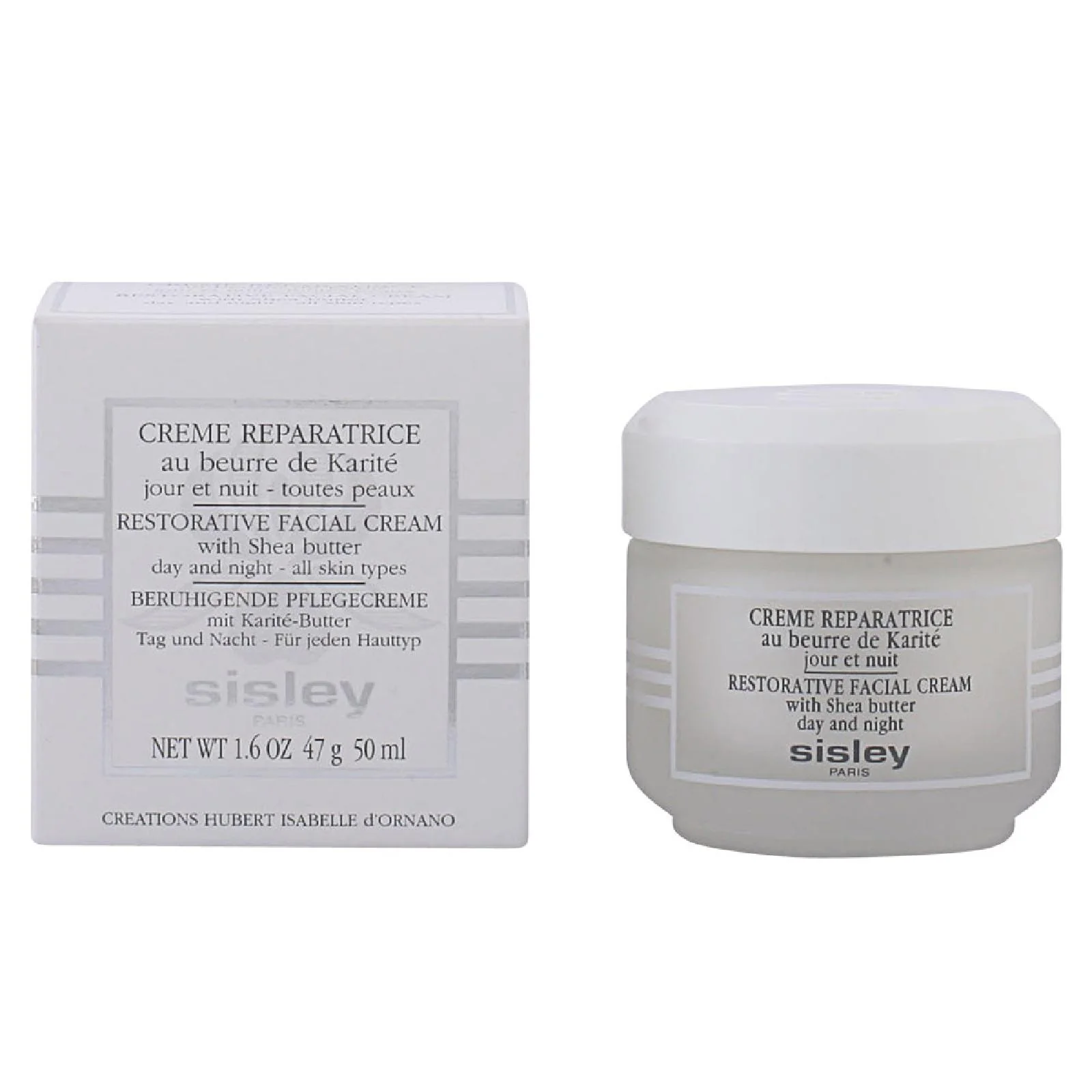 Sisley Botanical Restorative Facial Cream With Shea Butter Body Cream for Women - Image 2
