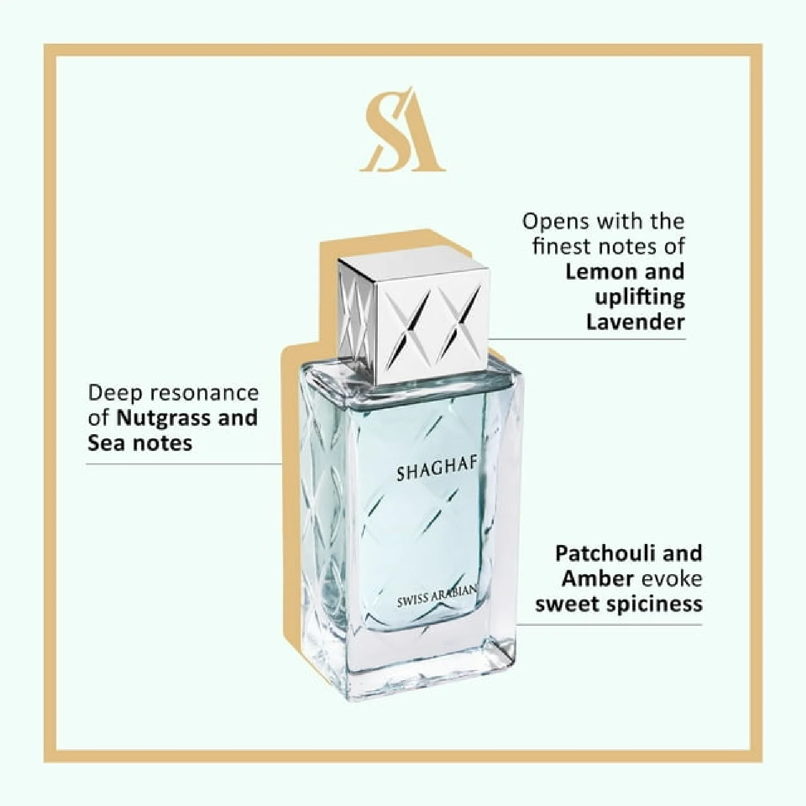 Swiss Arabian Shaghaf Eau de Parfum for Men - Image 3