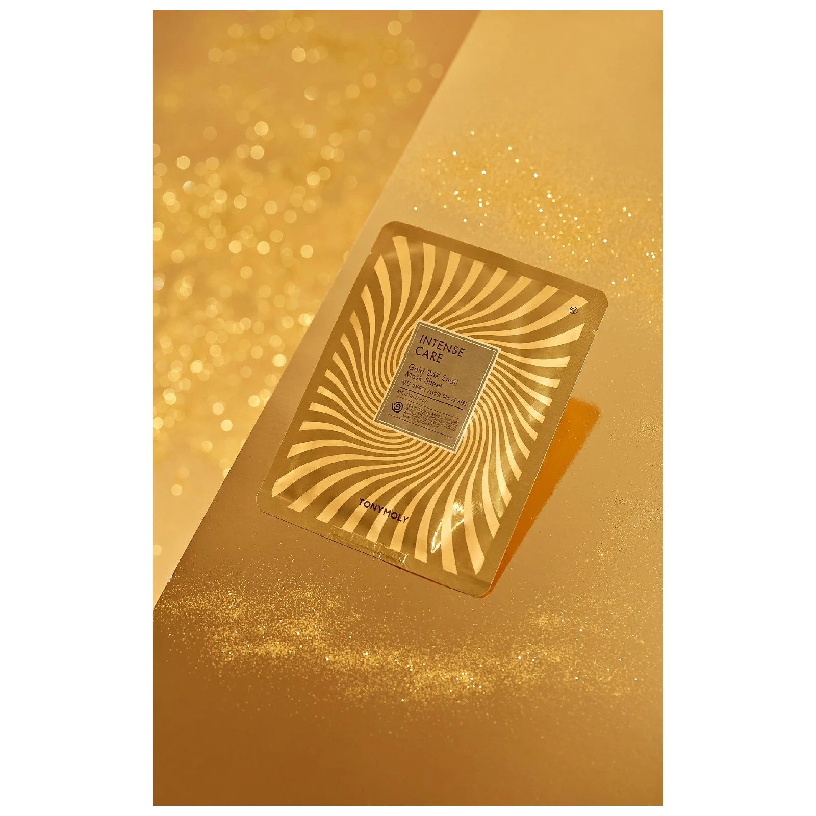 Tonymoly Intense Care Gold 24k Snail Hydro Gel Moisturizing Mask - Image 2