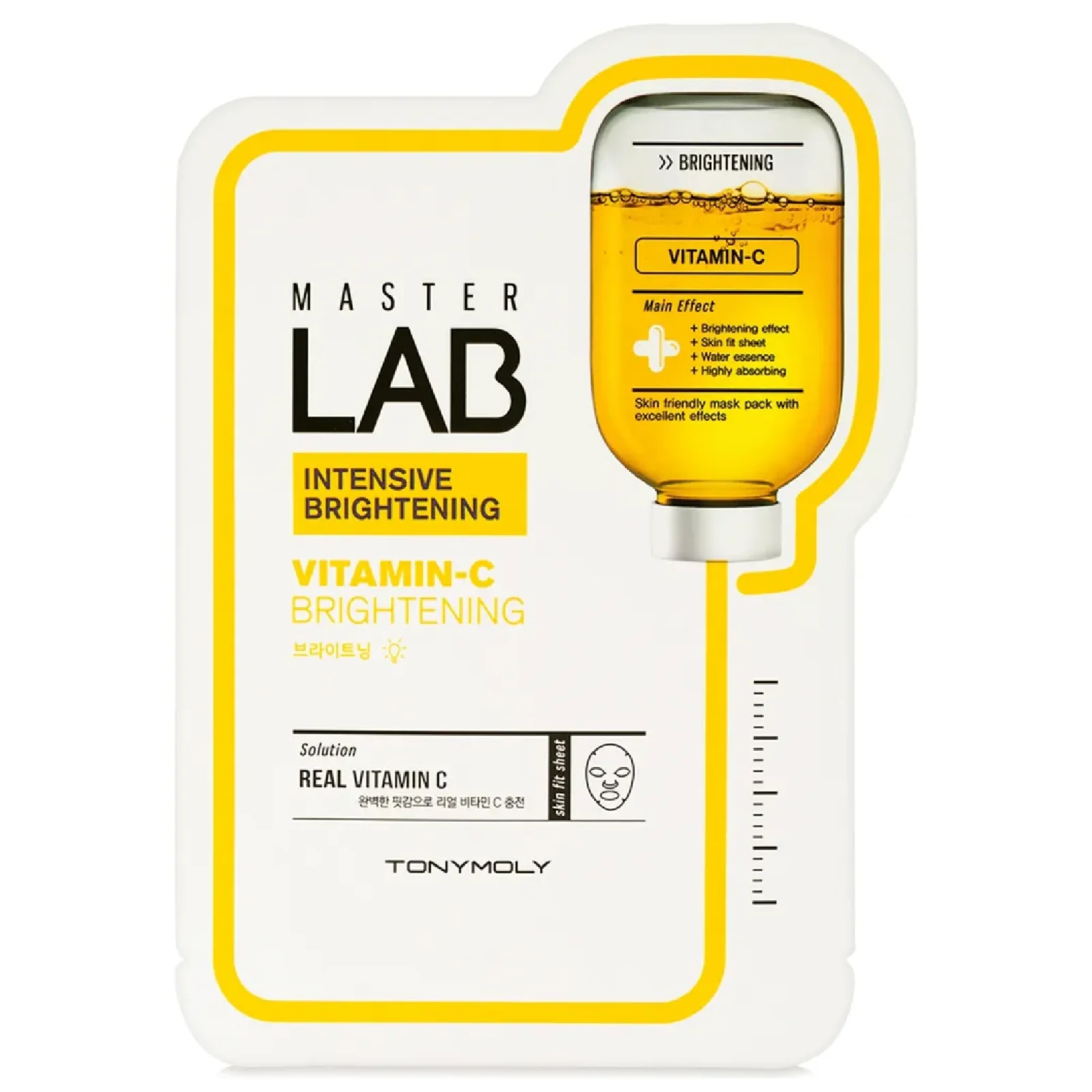 Tonymoly Master Lab Intensive Brightening Real Vitamin C Mask Sheet - Image 2