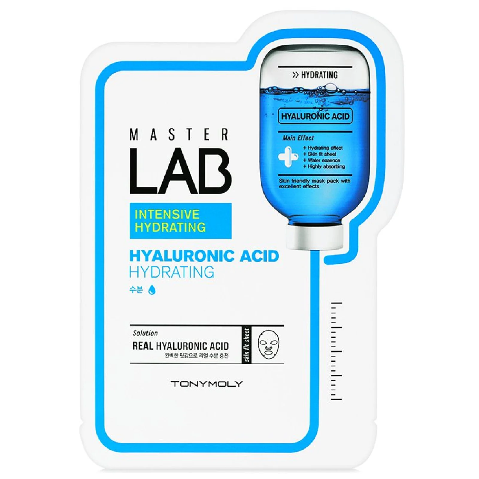 Tonymoly Master Lab Intensive Hydrating Real Hyaluronic Acid Mask Sheet - Image 2