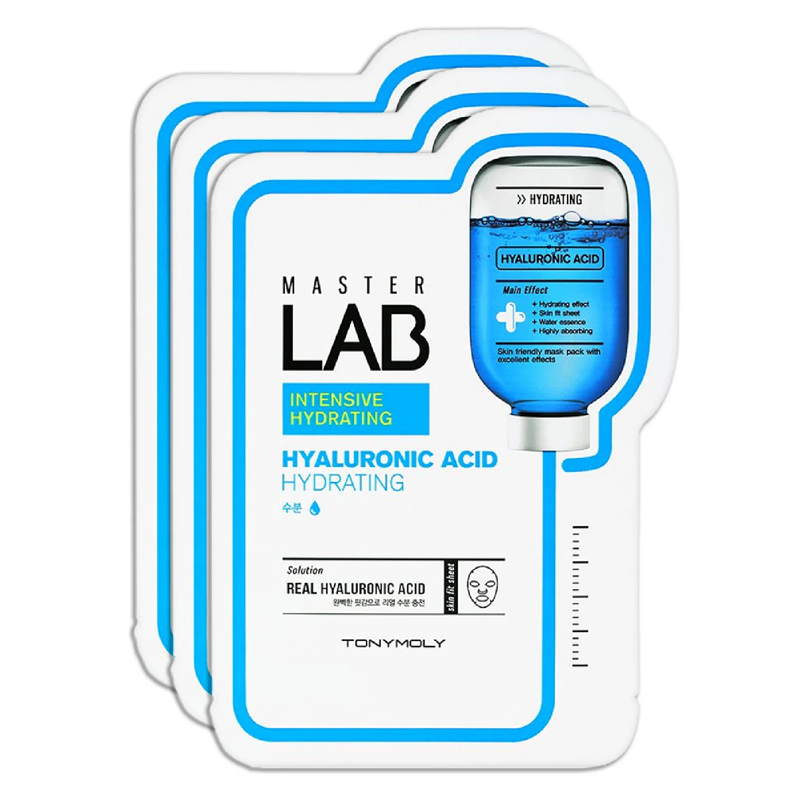 Tonymoly Master Lab Intensive Hydrating Real Hyaluronic Acid Mask Sheet - Image 3