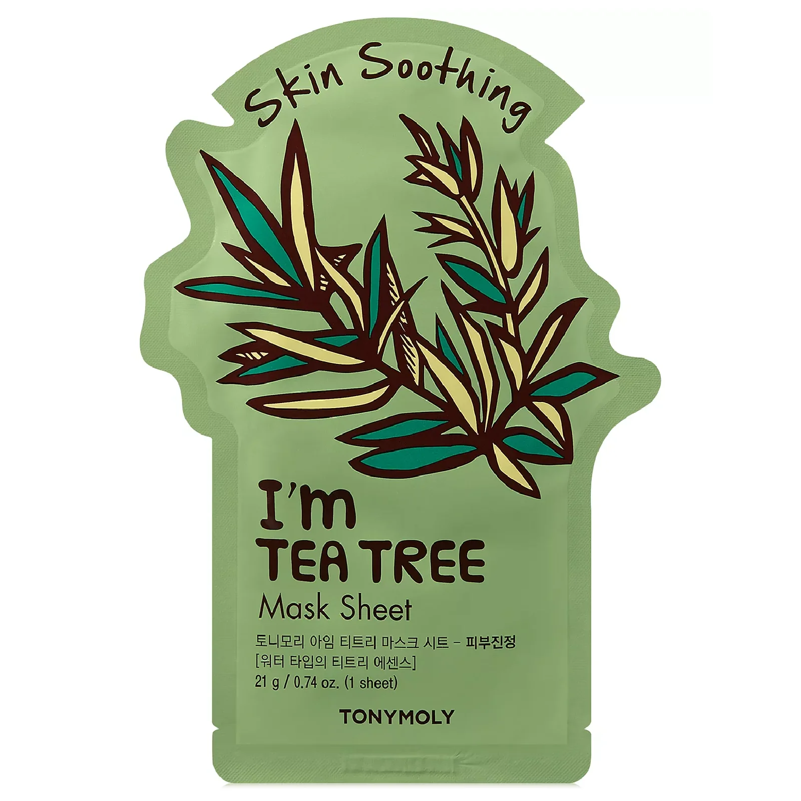 Tonymoly Skin Soothing I’m Tea Tree Mask Sheet for Women - Image 2