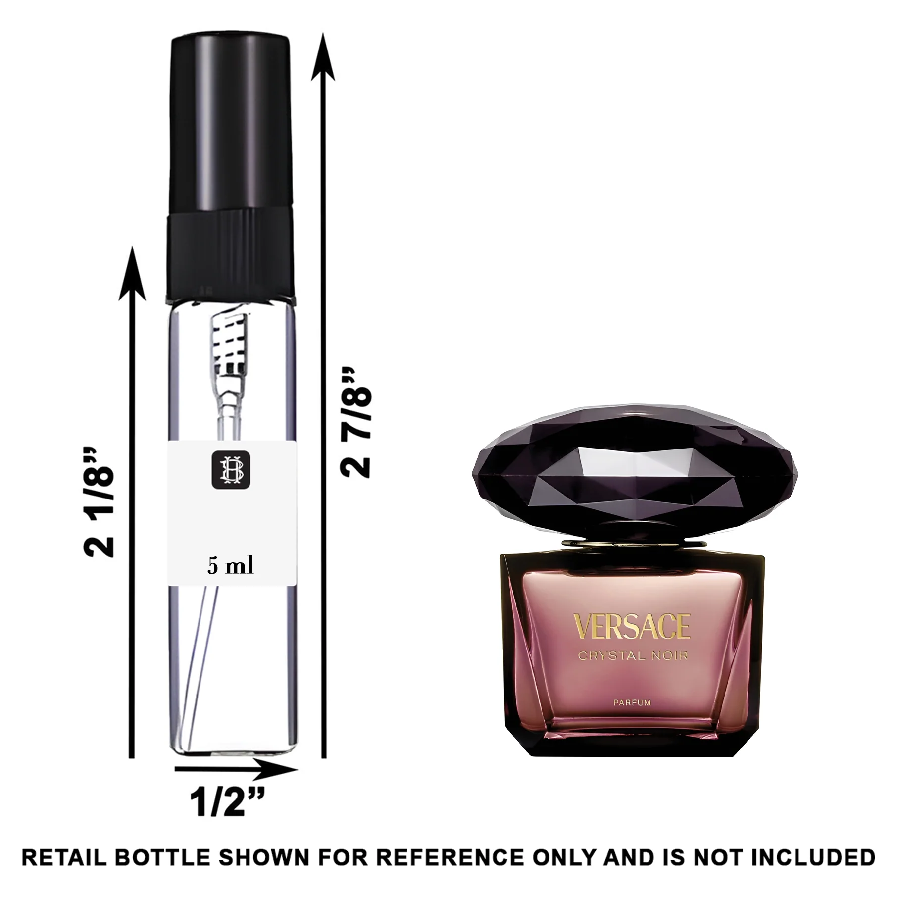 Versace Crystal Noir Eau de Parfum for Women - Image 6