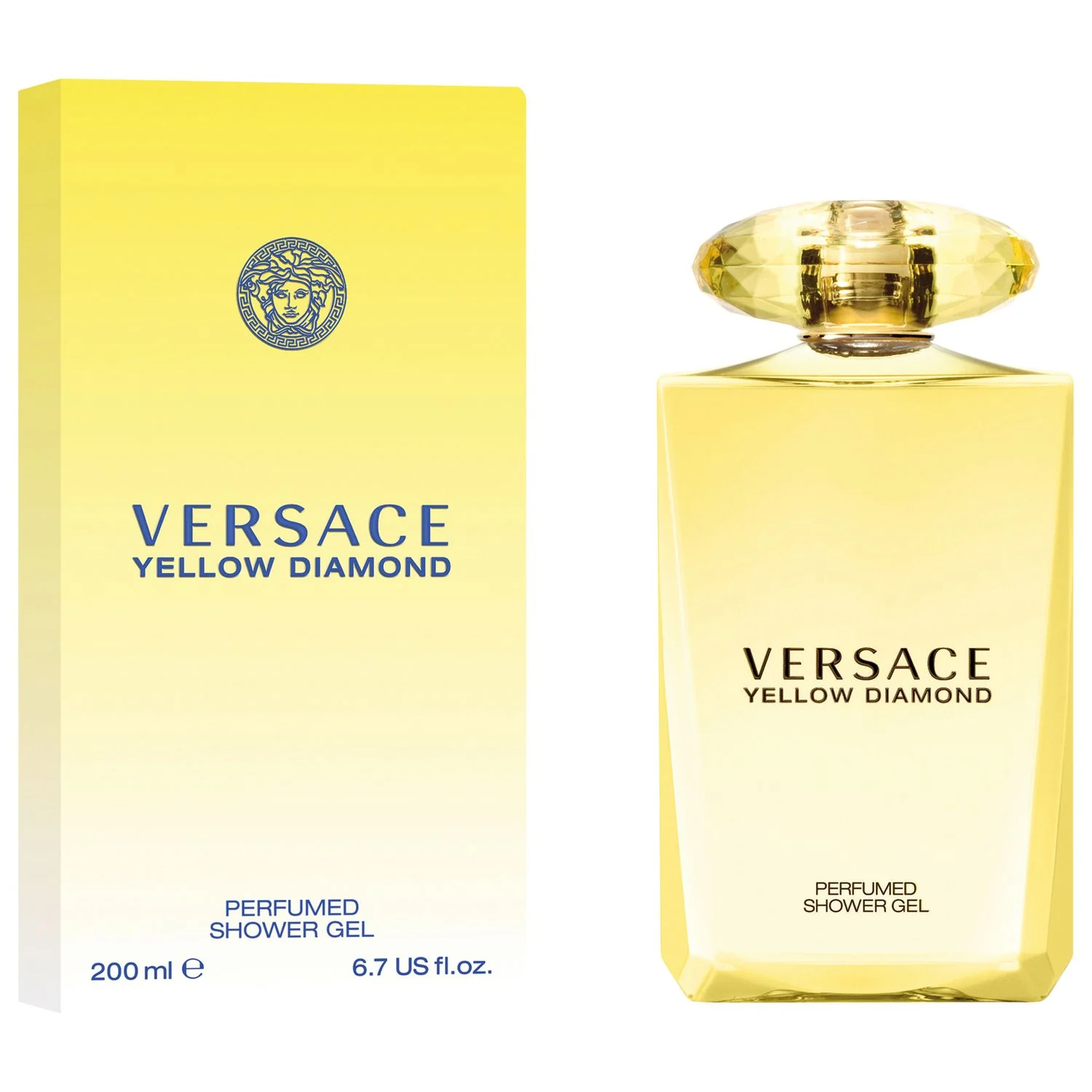 Versace Yellow Diamond Perfumed Shower Gel - Image 2