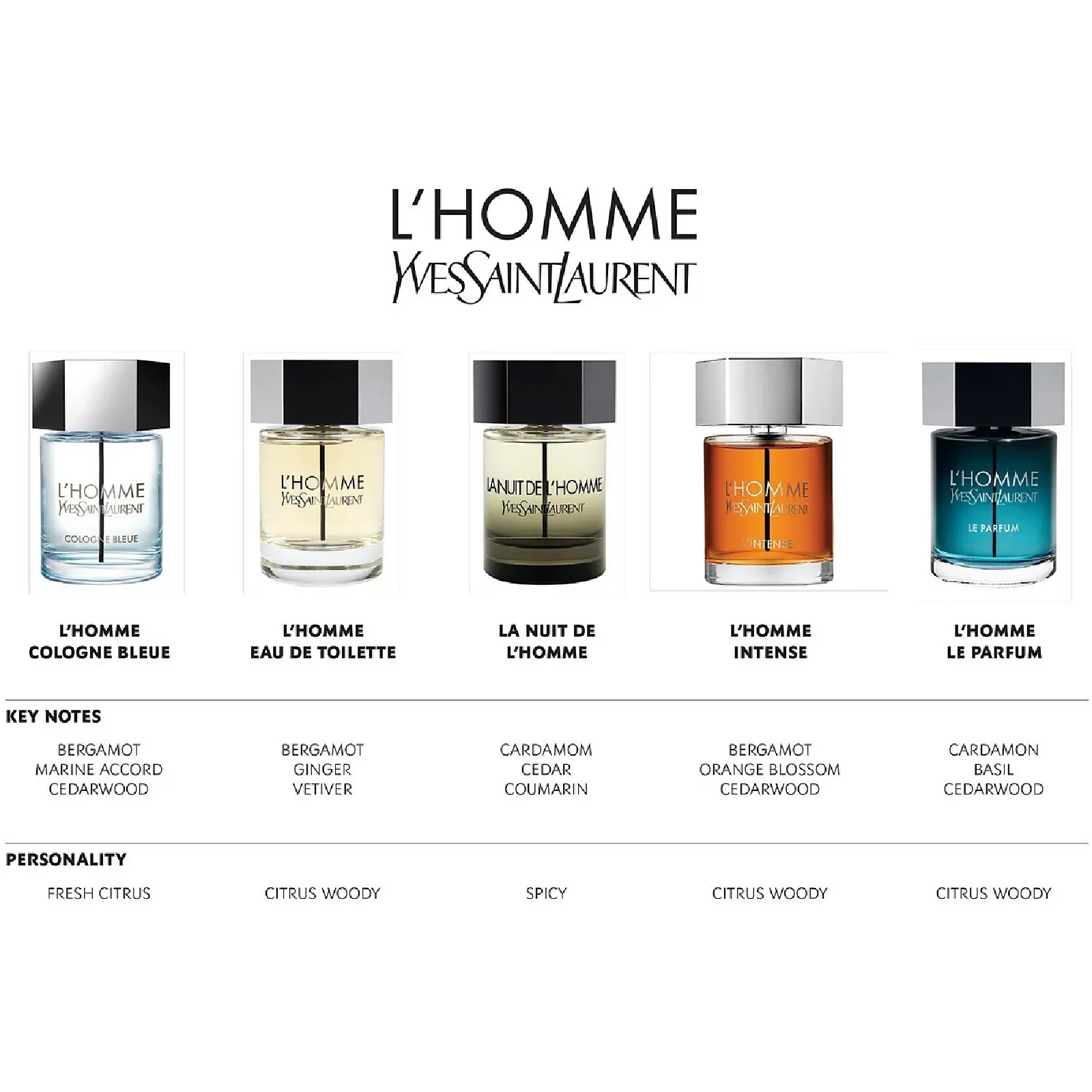 Yves Saint Laurent La Nuit De L'homme Eau de Toilette for Men - Image 10