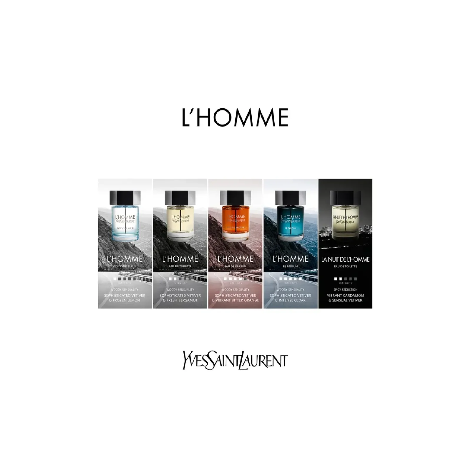 Yves Saint Laurent L'homme L'intense Eau de Parfum for Men - Image 5